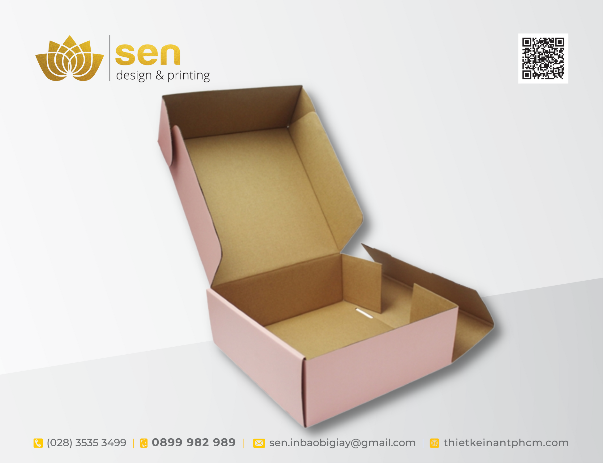 Hộp giấy carton sóng e cao cấp