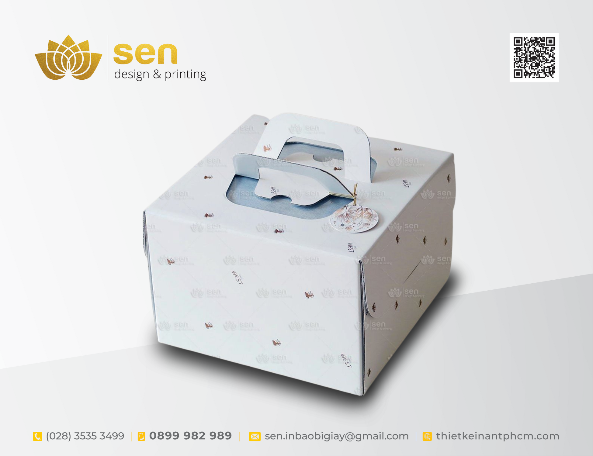 HỘP GIẤY ĐỰNG BÁNH KEM SIÊU ĐẸP ĐỦ MỌI KÍCH THƯỚC