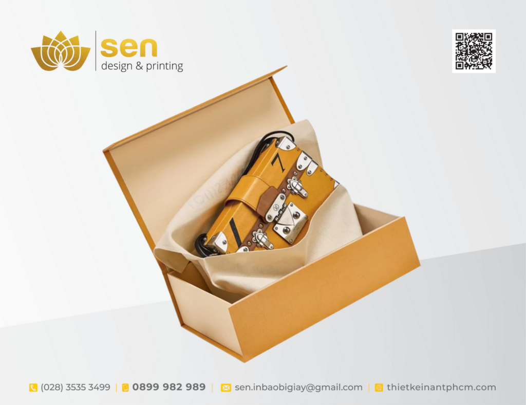 HỘP CARTON ĐỰNG TÚI XÁCH – MÓN QUÀ TẶNG SIÊU ẤN TƯỢNG