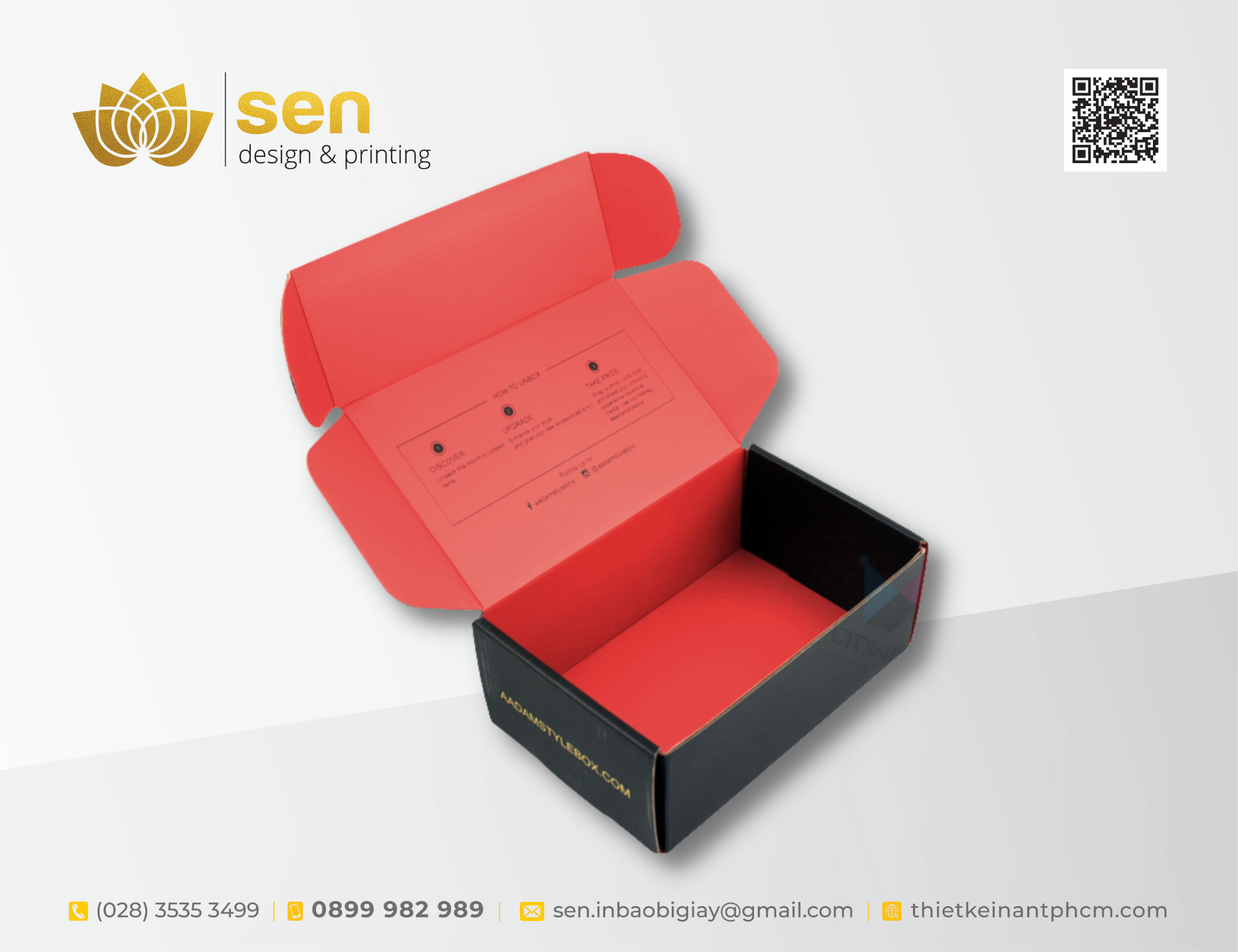 Hộp Giấy Bồi Carton Cao Cấp Cho Shop Quần Áo Thời Trang