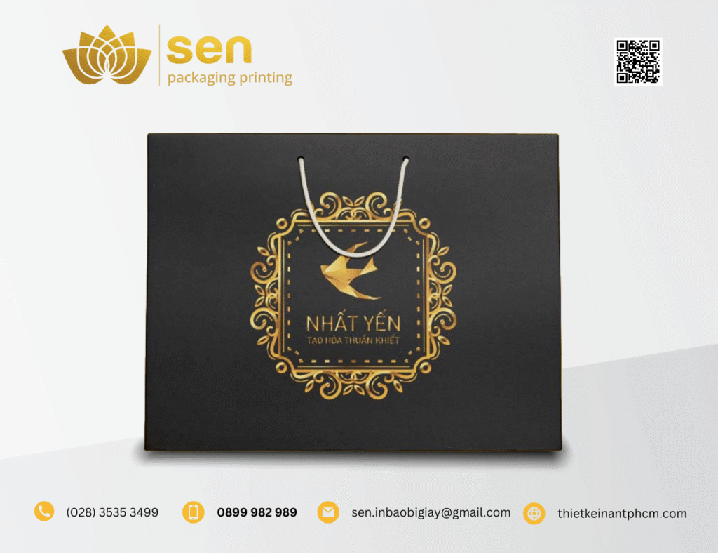 Sản Xuất Túi Giấy Đựng Yến: Giải Pháp Thông Minh Cho Việc Đóng Gói