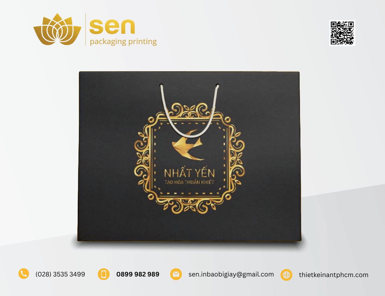 Sản Xuất Túi Giấy Đựng Yến: Giải Pháp Thông Minh Cho Việc Đóng Gói