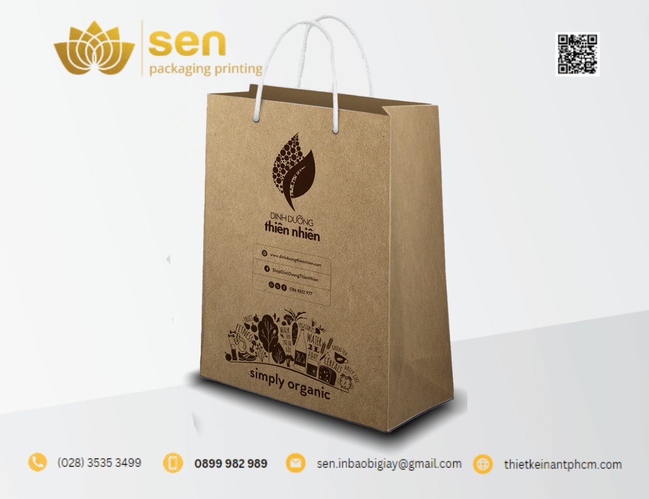 Túi Giấy Kraft Đựng Thực Phẩm Hoàn Hảo Cho Sản Phẩm Của Bạn