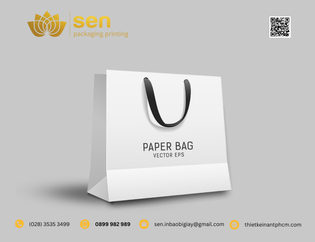 Túi Giấy Trắng: Giải Pháp Nhận Diện Thương Hiệu