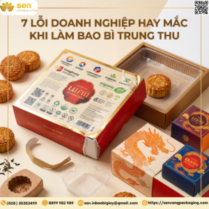 7 lỗi doanh nghiệp thường gặp khi làm bao bì Trung Thu