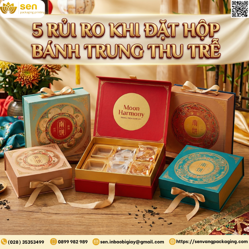 5 rủi ro khi đặt hộp bánh Trung Thu trễ – Doanh nghiệp cần biết